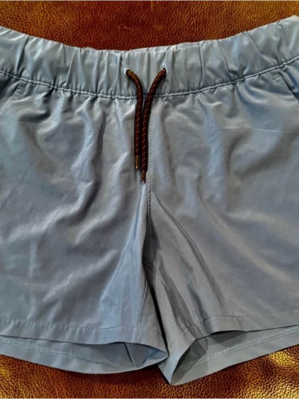 Free Fly Apparel Light Blue Athletic Shorts